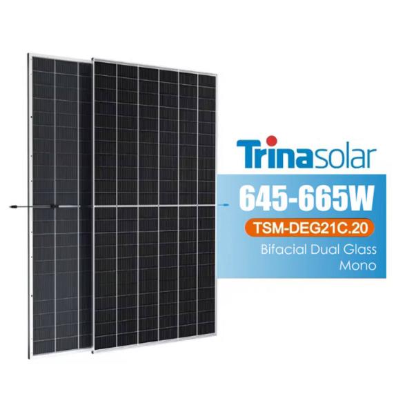 Quality Trina DE19R Solar Panels 570/575/580W Half-Cell Type and with MC Compatible Connector for sale