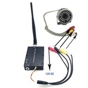 1.2GHz 5W FPV Video Transmitter 4CH 12V DC for Drones