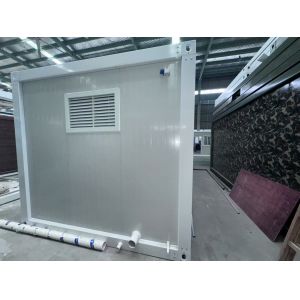 Tailored Mobile Sanitation Solutions Customizable Exterior Metal Roofing