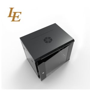 19 Inch 4U 6U 9U RAL7035 Grey RAL9004 Black Single Section IT Solutions Wall