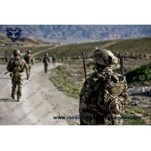 All In One Mobile Signal Jammer Device Blocking GPS WiFi RF Signal With Backpack