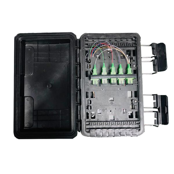 Quality KEXINT FTTH Fiber Optic Splice Closure 8 12 24 Ports IP65 Wall Mounting / Pole Mounting for sale