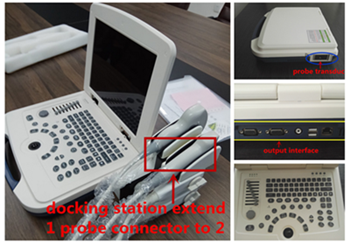 High Definition Image Veterinary Ultrasound Scanner / Pocket Ultrasound Machine 127 Images