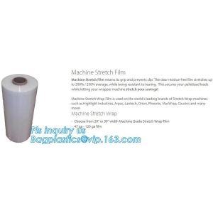 LLDPE Shrink Wrap Stretch Film Plastic Wrap - Industrial Strength Hand Stretch