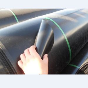 Carbon Black Content 2.0-3.0 Percent HDPE Geomembrane Liner Thickness 0.1-3.0mm