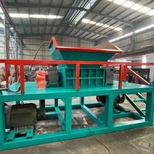 Twin Shaft Hob Shredder Solution for Waste Clothes and Cloth in Machinery Repair