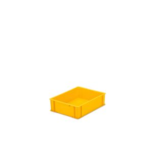 ISO9001 Certified Plastic Crate for Bread and Milk Processing 440*340*125mm Size