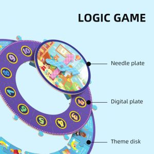 My Daily Routine 25 Pieces Jigsaw Puzzle Game Gift Children Educational Toy