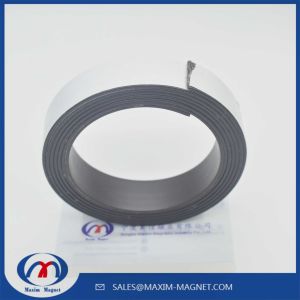 Buy cheap Flexible Magnets Rubber magnets with adhesive in rolls from wholesalers