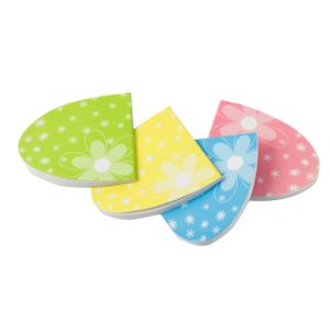 Customized hat-shaped with flower image Personalised Notepad / Memo pad