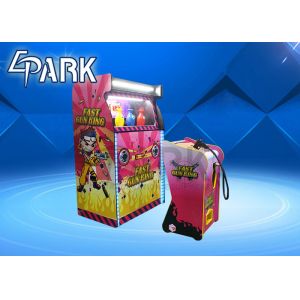Super Reality Amusement Light Pistol Shooting Arcade Machines 1 Year Warranty