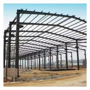 Carbon Steel Structure Metal Frame Warehouse Building Fast Assemble