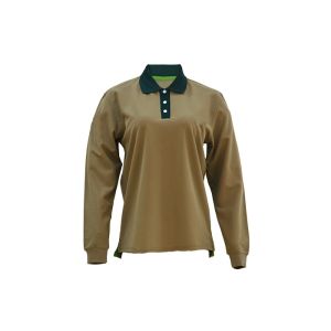 Anti Pilling Knitted Collar Custom Work Shirts Mechanic Uniform Comfortable