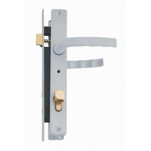 Wholesale Classic Long Mortise Door Lock Panel Handle Electroplate from china suppliers