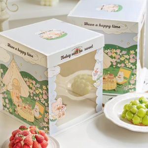 Customizable Paper Thickness Cake Boxes for Biscuit Protection and Presentation