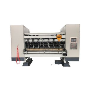 Thin Blade Slitter Scorer Corrugated Carton Box Machine 4.0kw Energy Efficient