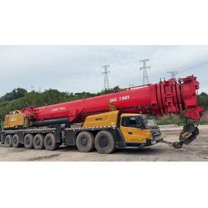 2022 Sany SAC6500T Crane with 163 Tons Counterweight 90m Main Boom 63m Jib and 2.5X2.5 Road Base Plate