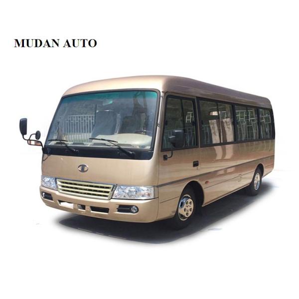 Electric RHD Mini 19 Seater Bus , Mitsubishi Rosa Type Small Passenger Bus