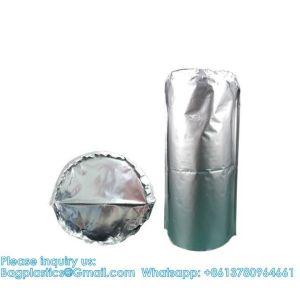 Composite Pure Aluminum Foil 200 L Drum Liners 55 Gallon Drum Liners Round