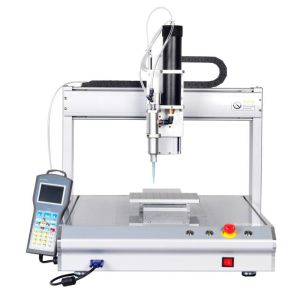 Stable PCB Automatic Glue Dispenser , Multipurpose Glue Dispensing Systems