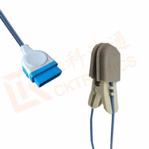 GE Datex Ohmeda Spo2 Probe Sensor 11 Pin Reusable SpO2 Sensor Animal Use