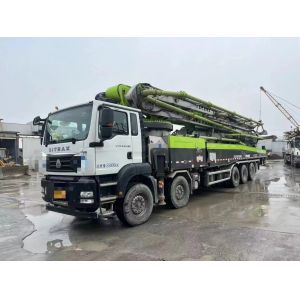 Wholesale 2023 Zoomlion 70m Concrete Pump Truck with Original Frame and Hydraulic Machining Process from china suppliers