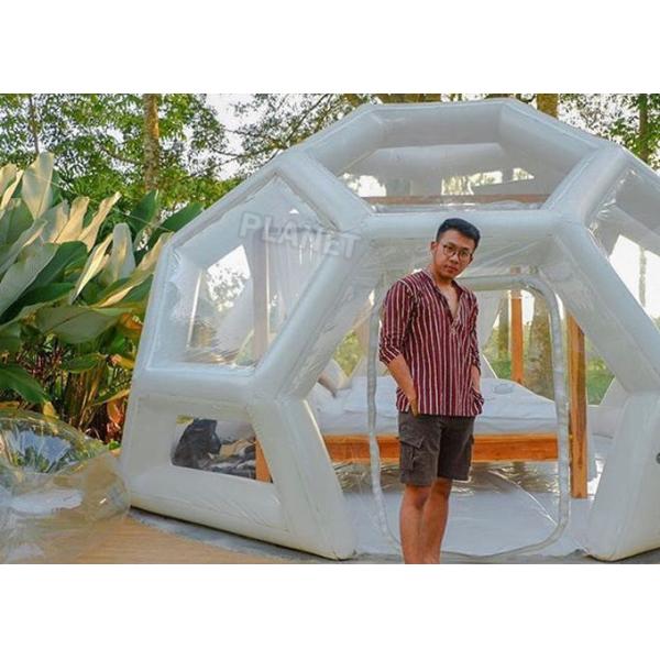 5M clear bubble house inflatable Jungle Lodge Ubud igloo bubble lodge PVC Camping hotel tent Inflatable Bubble tent
