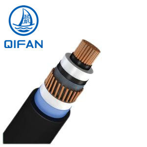 300mm2 Wrinkled Al Wrapper Waterproof Layer PVC Sheathed Power Cable