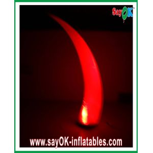 Inflatable Lighting Decoration Inflatable Tusk Decoration With LED