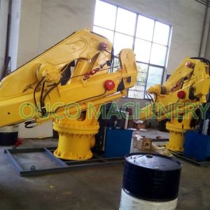 Wholesale Hydraulic 1.5t 10m Marine Deck Crane Foldable Knuckle Boom from china suppliers