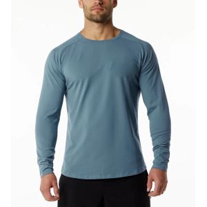 China                  Men&prime;s Fitted Long Sleeve 94% Cotton 6% Elastane Custom Logo Shirt              on sale