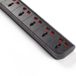 5 outlet Universal Type Extension Socket With On/Off Switch, USB