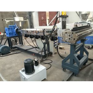 Wholesale PVC WPC Plastic Board Machine With Double Screw Impact Resistance from china suppliers