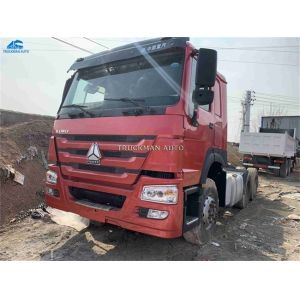 Wholesale Sinotruck Howo Second Hand Tractor 78440km Mileage Max Speed 102km/H from china suppliers
