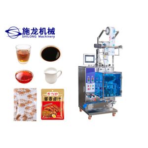 BOPP / CPP Liquid Packing Machine For Honey / Ketchup Sachet