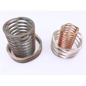 Mechanical Seal Shim Ends Top Multilayered Wave Spring Vs Coil Spring Compression Load
