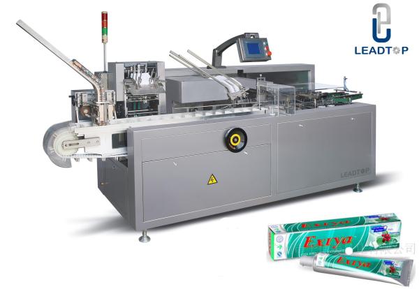 Quality multi function PLC Automatic Control Automatic Cartoning Machine For Toothpaste for sale