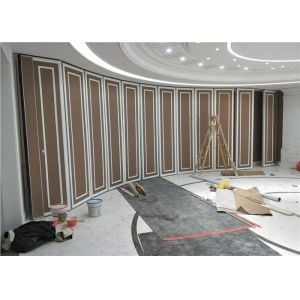 Arc Sound Proof Sliding Movable Partition Wall Hotel Project Acoustic Partition