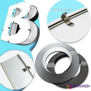 Wholesale Trimless Channel Letter Coil Double-Sided Aluminum Edge Strip from china suppliers