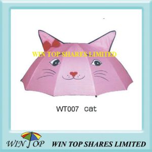 Wholesale 18&quot; Manual New Kitty Cat Umbrella from china suppliers