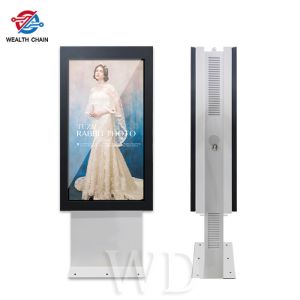 China Multimedia Playing Outdoor LCD Digital Signage 43 55 65 Side A+ Side B Angle on sale