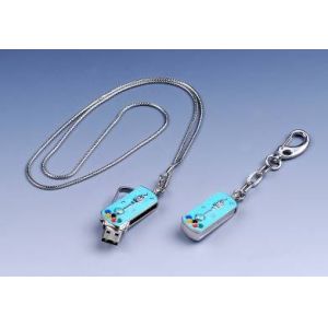 Diamond promotional usb flash drive in necklace shape with factory price (MY