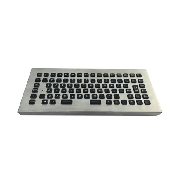 Rugged Waterproof Desktop Backlit Industrial Computer Keyboard with Enhanced