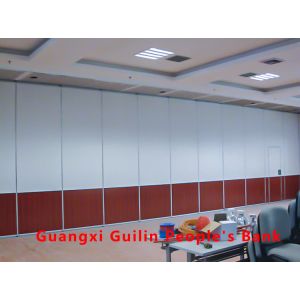 STC Rating 42-56dB Movable Partition Wall with 6061-T6 Profile and Q235 Steel