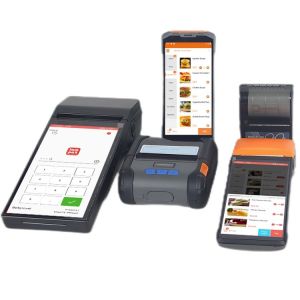 Handheld POS Wifi/BT Commercial Data Terminal with Billing System for Food