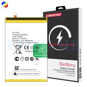 China BL-50AT Lithium Rechargeable Batteries for Tecno L5 Mobile Phone 3.8V 5000mAh on sale