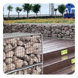2x1x1 4x1x1 Wall Stone Gabion Cage with Welding Pattern Customization and Sample