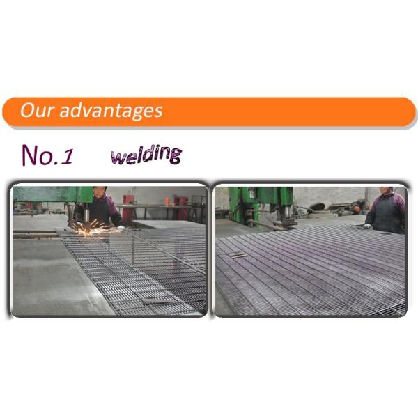 spiker style outdoor safety powder painted surface 358 welded security fencing