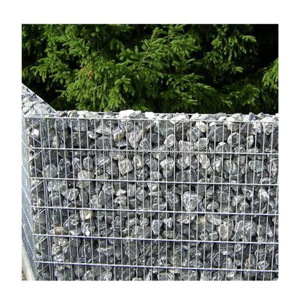 Customized Aperture Galvanized Welded Gabion Boxes for Stone Retaining Wall