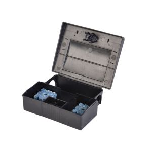 Regular Black PP Box Rat Mouse Bait Station Safe and Effective Solution for